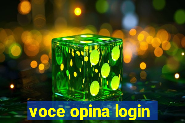 voce opina login